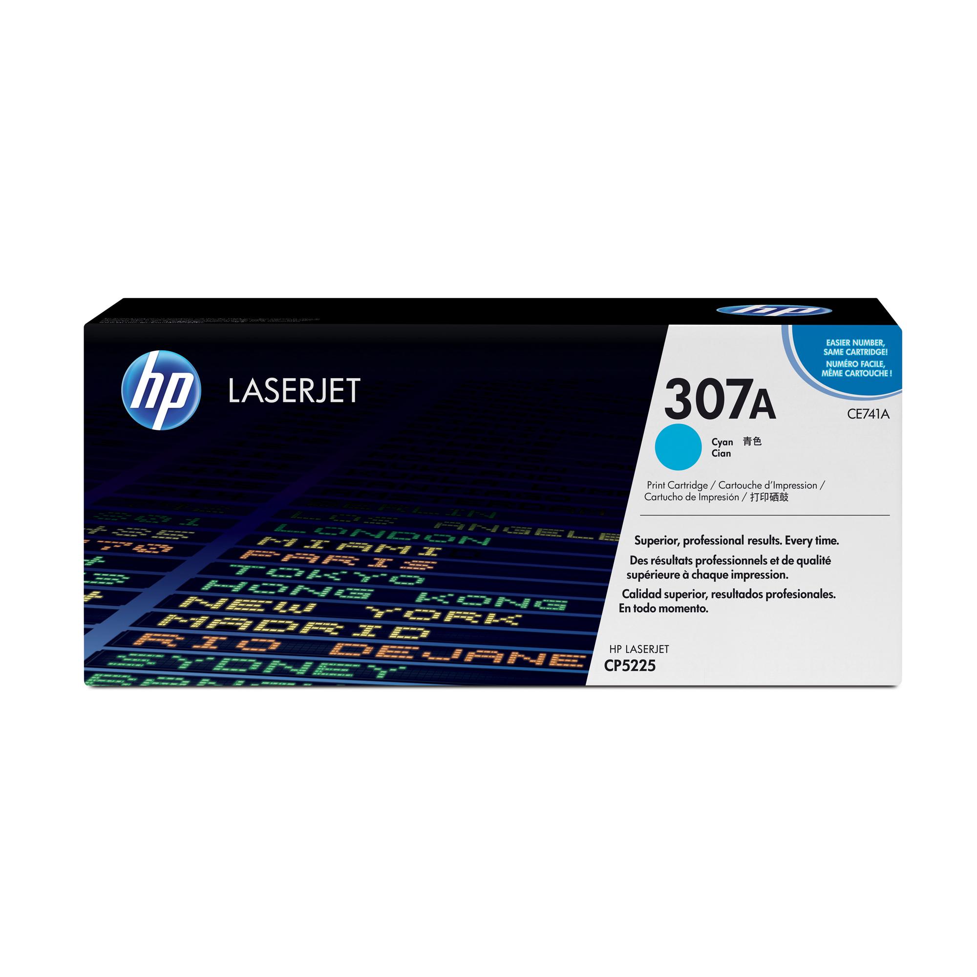 Hp - Toner originale - 307A - Ciano …